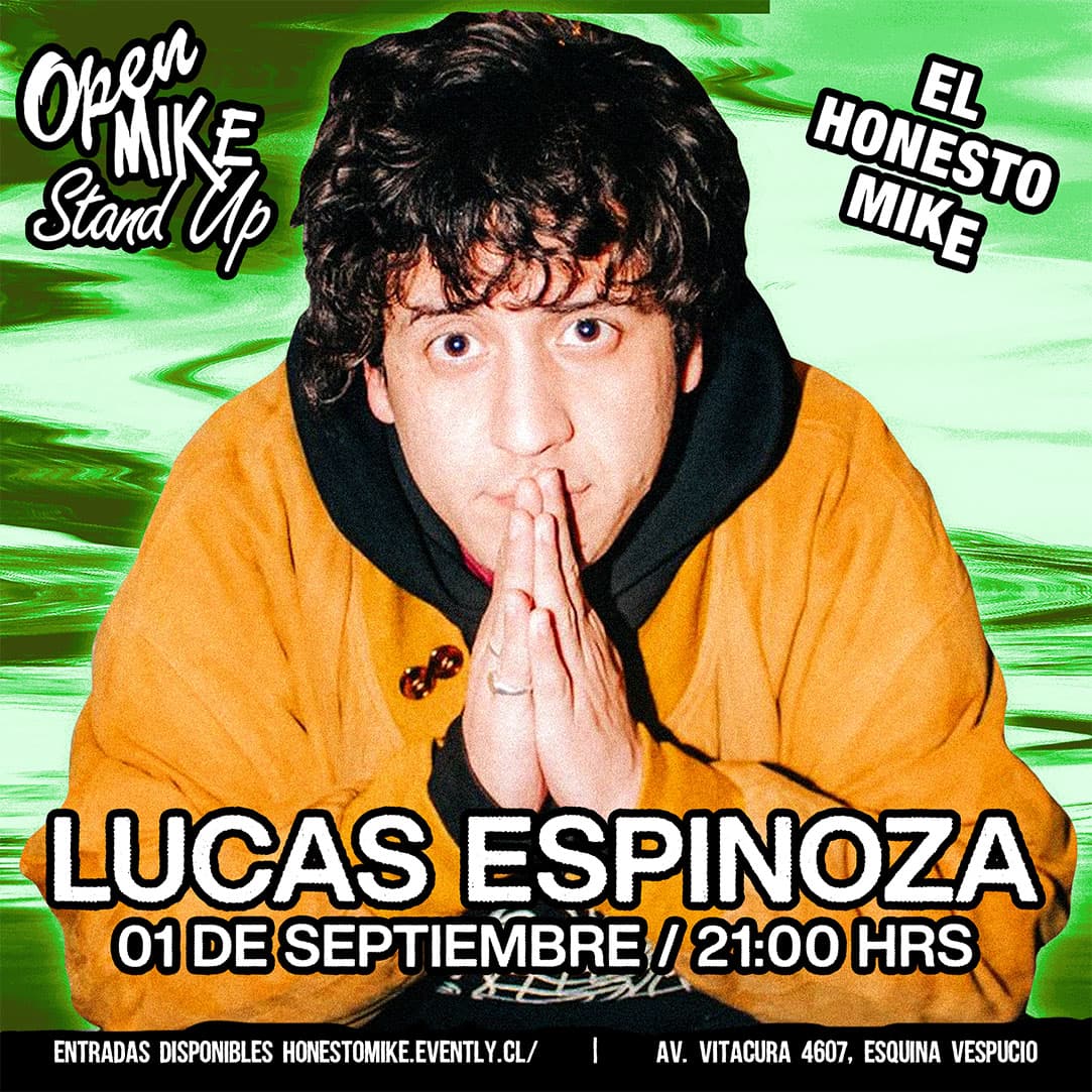 Open Mike: Lucas Espinoza en El Honesto Mike  image