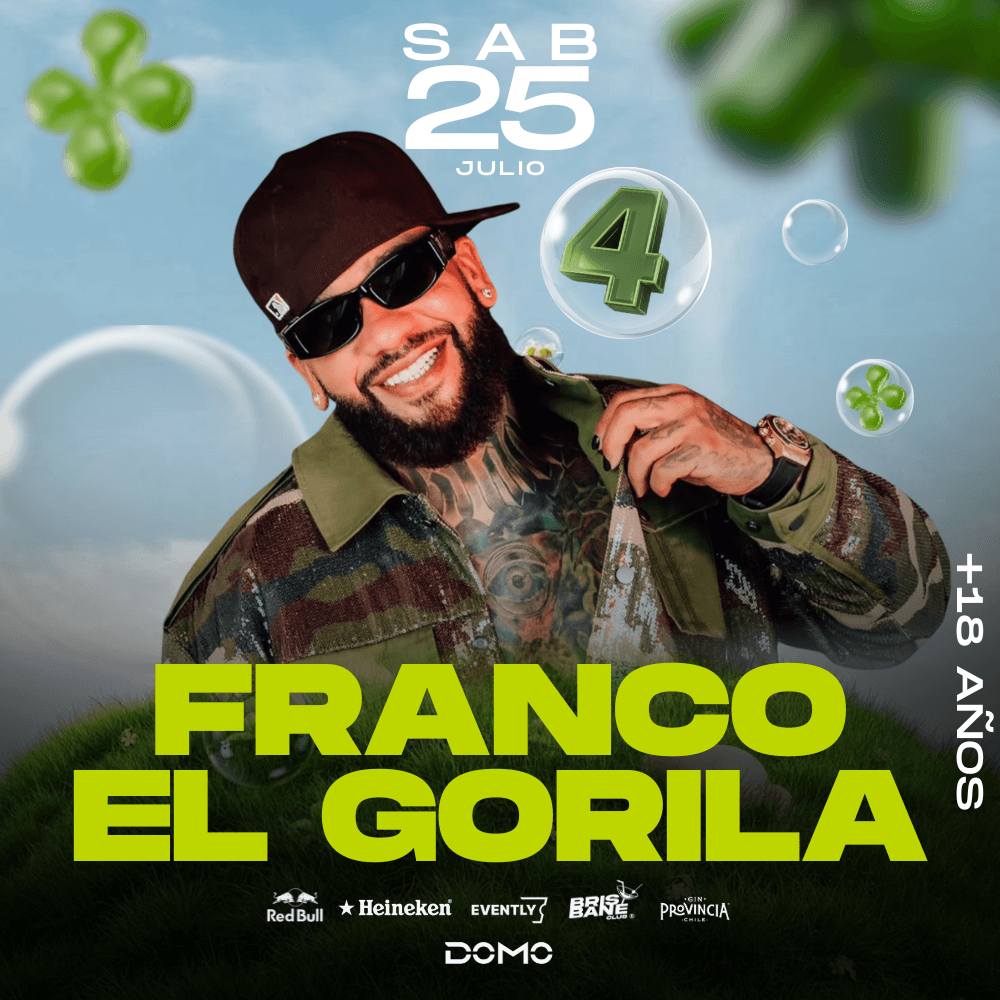 Domo Aniversario: Franco El Gorila