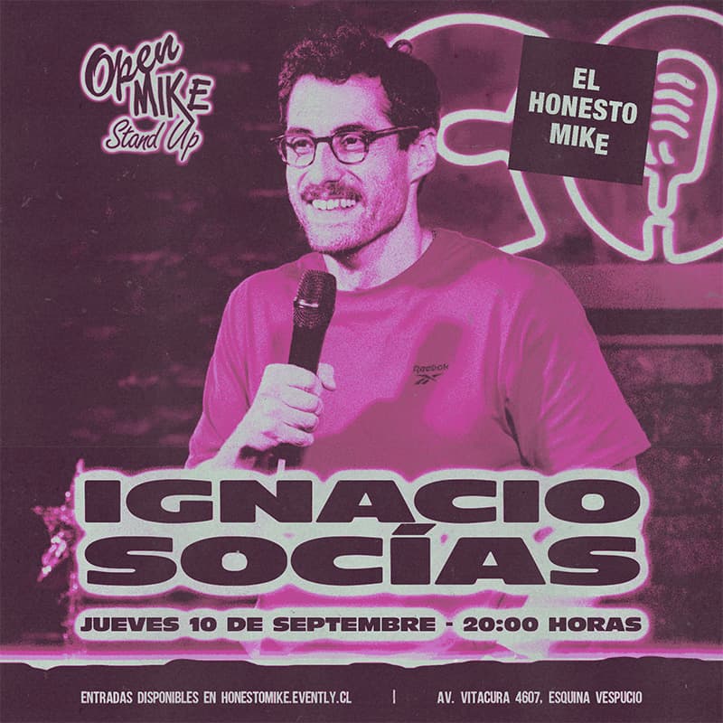 Open Mike: Ignacio Socías en El Honesto Mike Vitacura image
