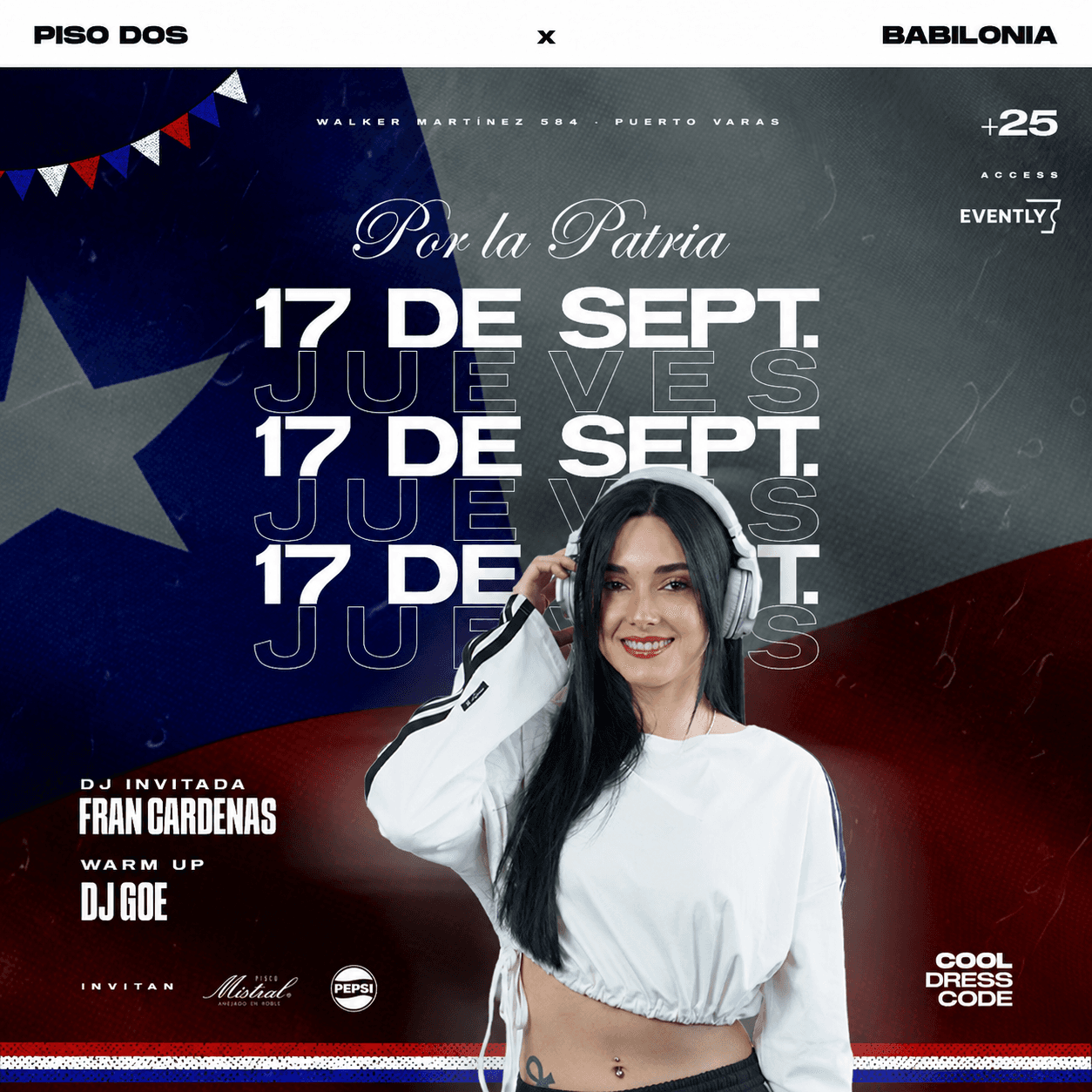 PISO DOS X BABILONIA// POR LA PATRIA DJ FRAN CARDENAS image
