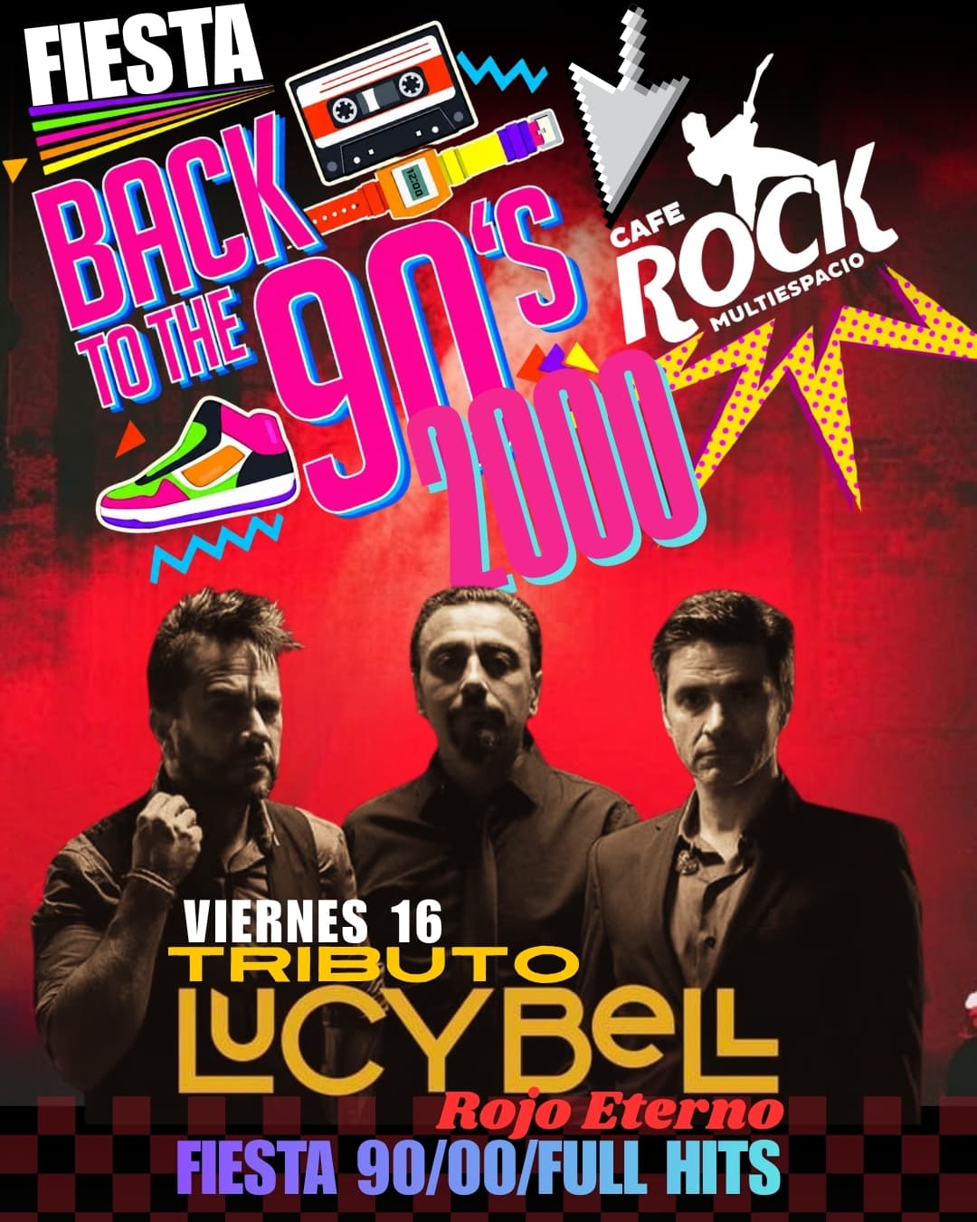Viernes 16 Fiesta Back To 90/00 Tributo A Lucibell image