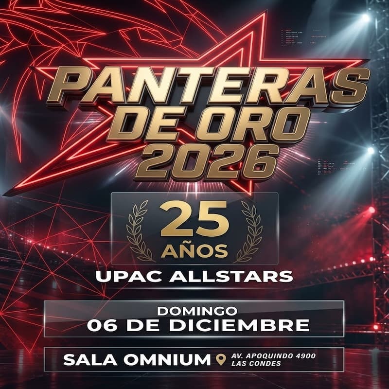 Panteras de Oro 2026: Aniversario 25 Años UPAC Allstars image