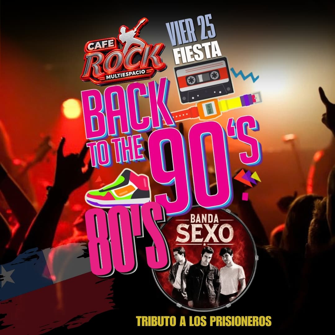 Viernes 25 Fiesta 80/90 Tributo A Los Prisioneros  image