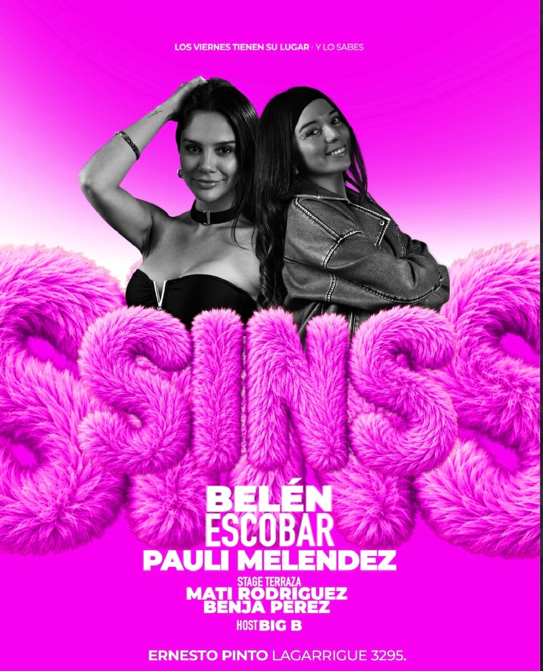 SINS! VIERNES 16 DE OCTUBRE  image