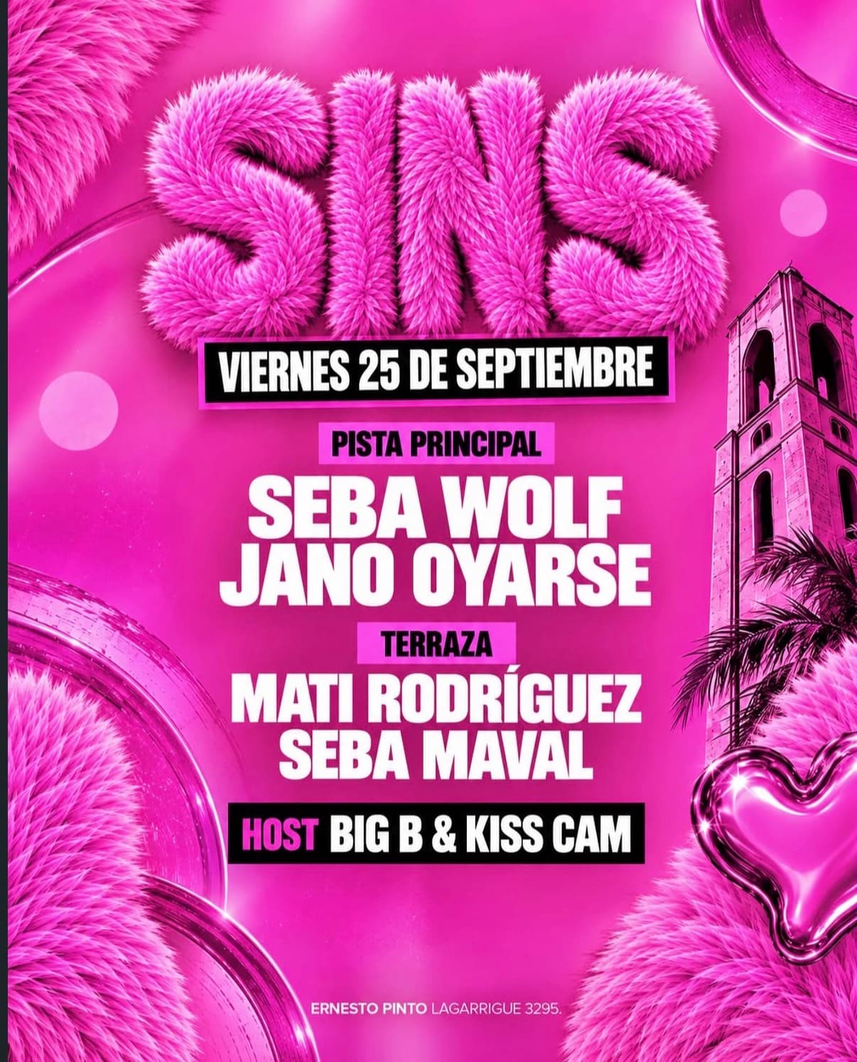 SINS! VIERNES 25 DE SEPTIEMBRE image