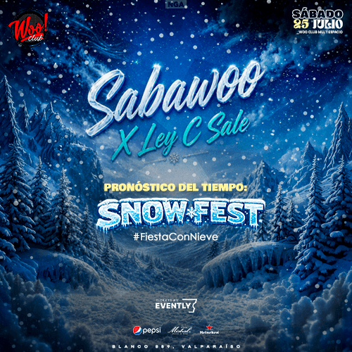 Sabawoo x Ley C Sale Versión Snow Fest  image