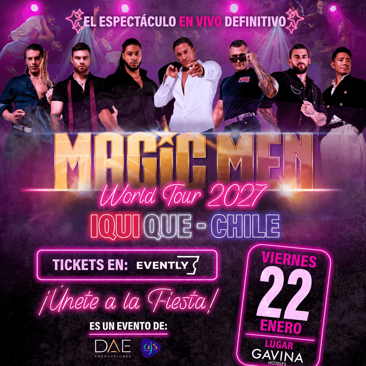Magic Men World Tour - Iquique 2027  image