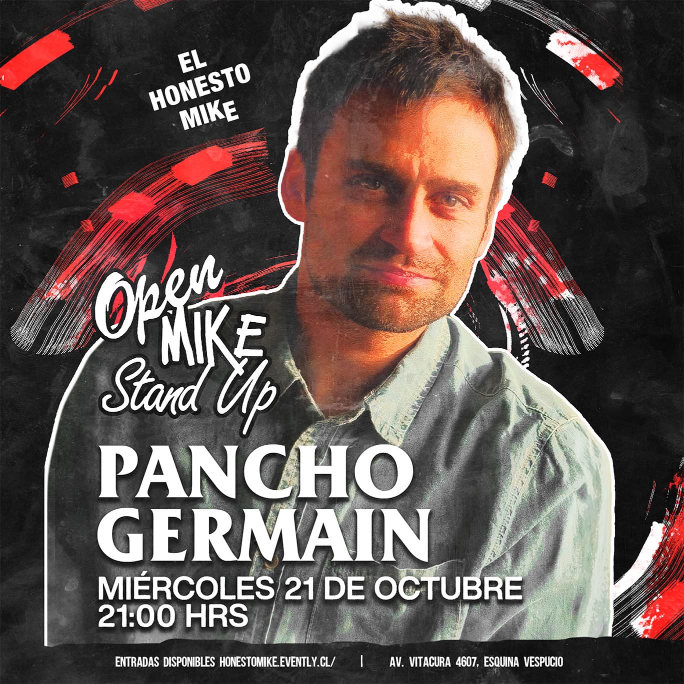 Open Mike: Pancho Germain en El Honesto Mike Vitacura  image
