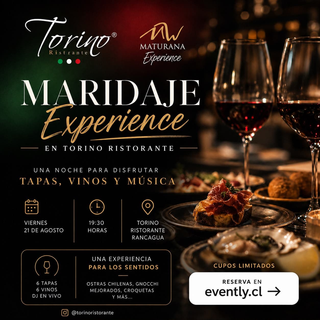 Maturana Experience en Torino Ristorante image