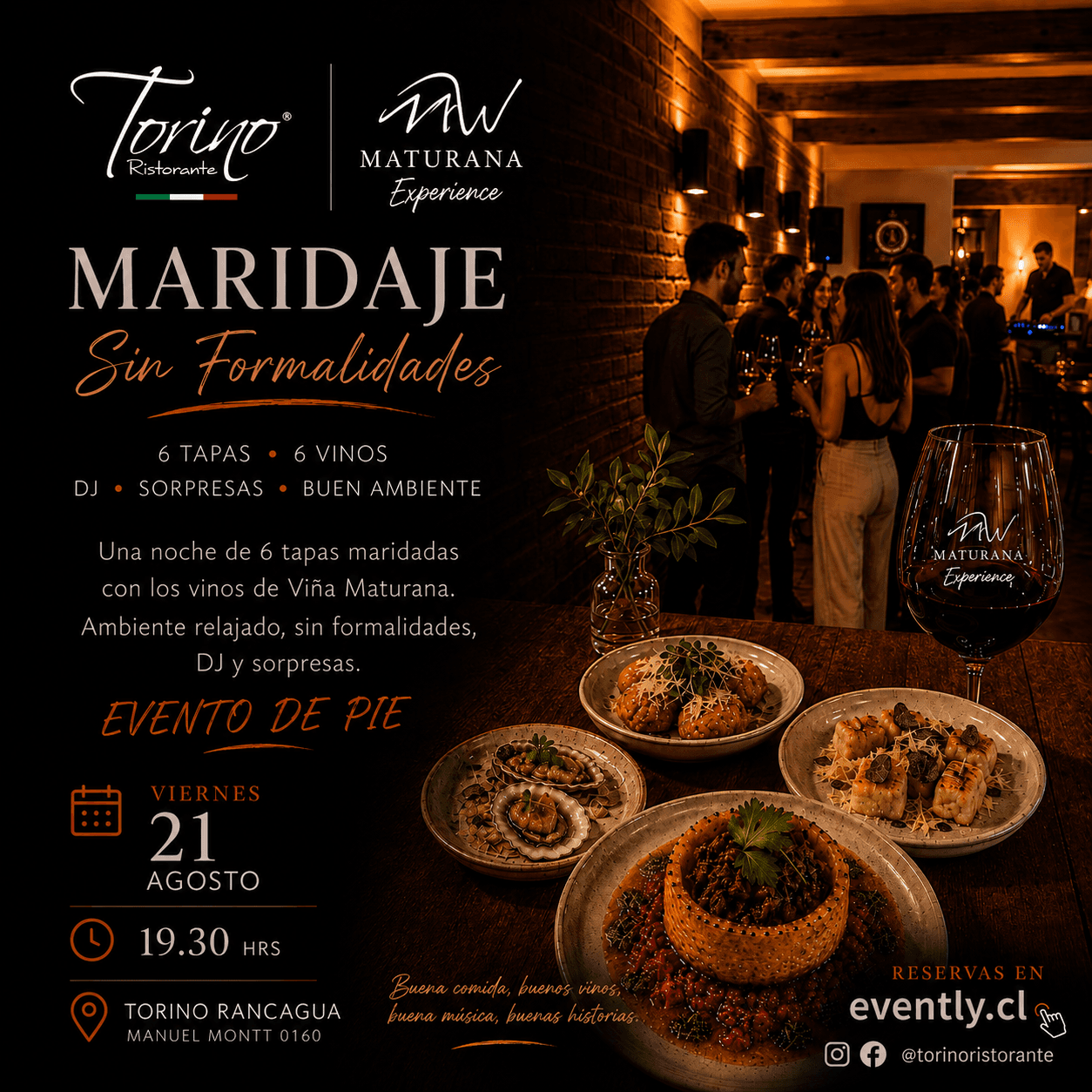 Maturana Experience en Torino Ristorante image