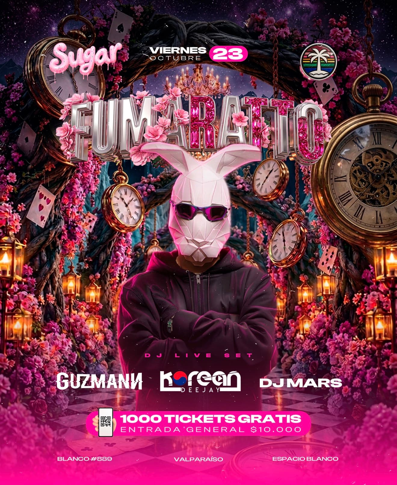 SUGAR & THE ISLAND presenta: FUMARATTO en Vivo image