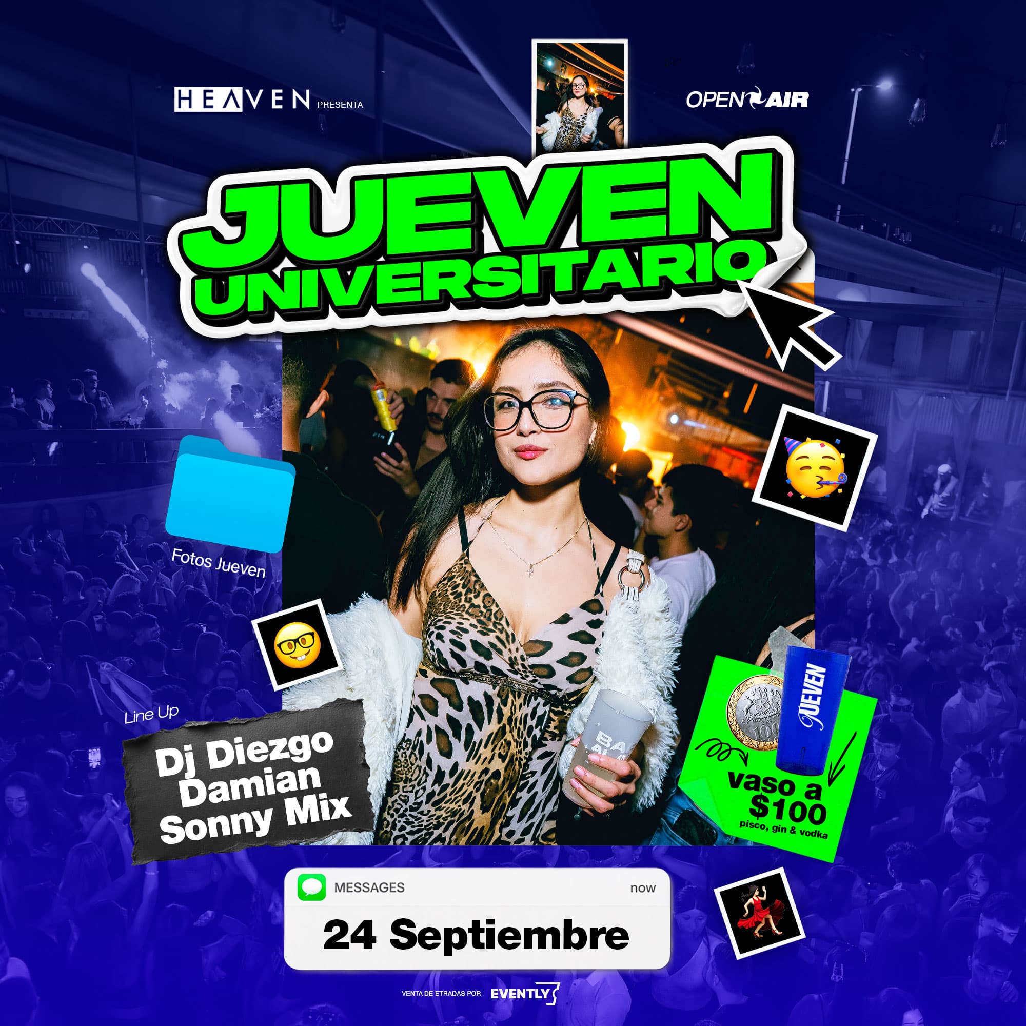 JUEVEN UNIVERSITARIO - DJ DIEZGO & DAMIAN image