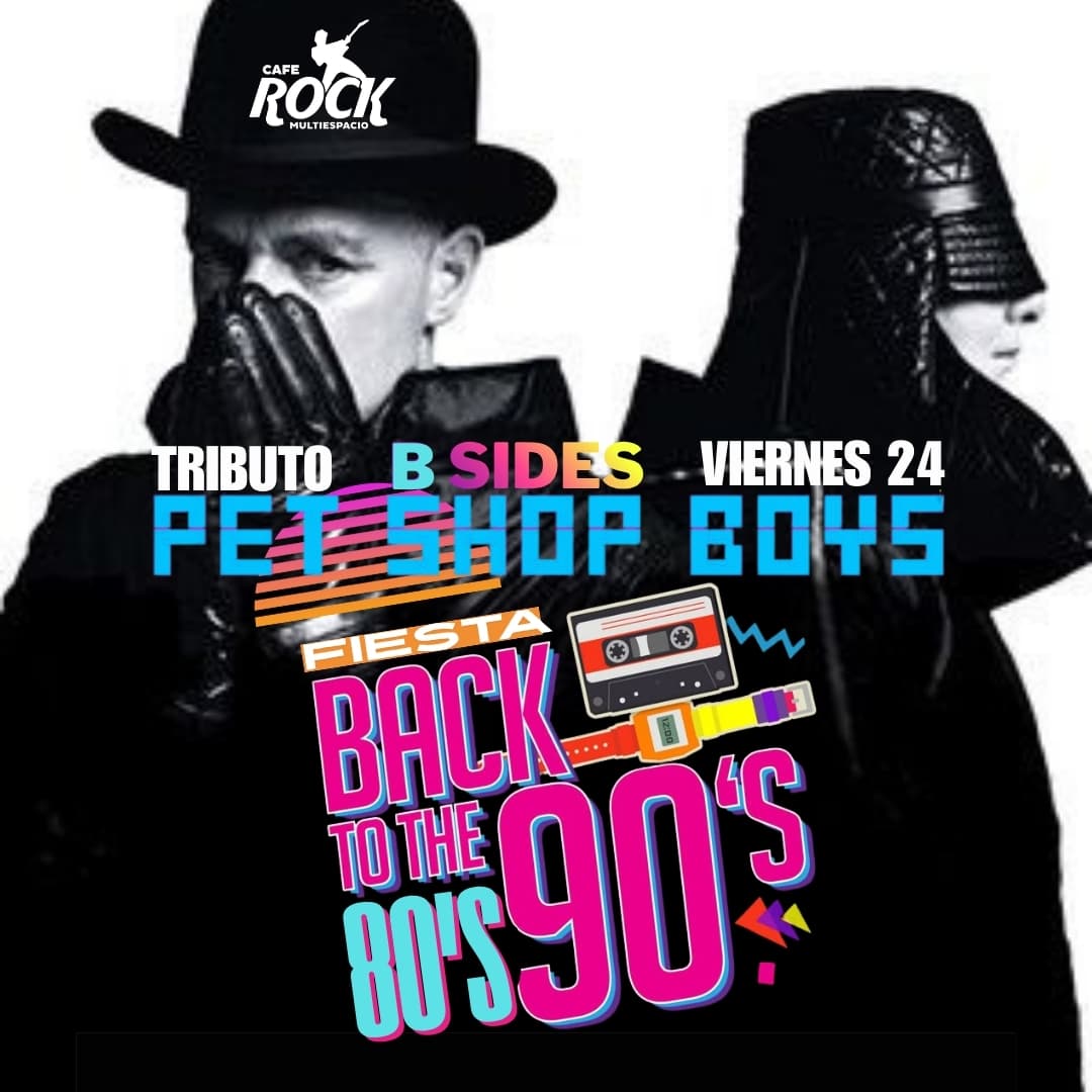 Viernes 24 Fiesta 80/90 Tributo A Pet Shop Boys image