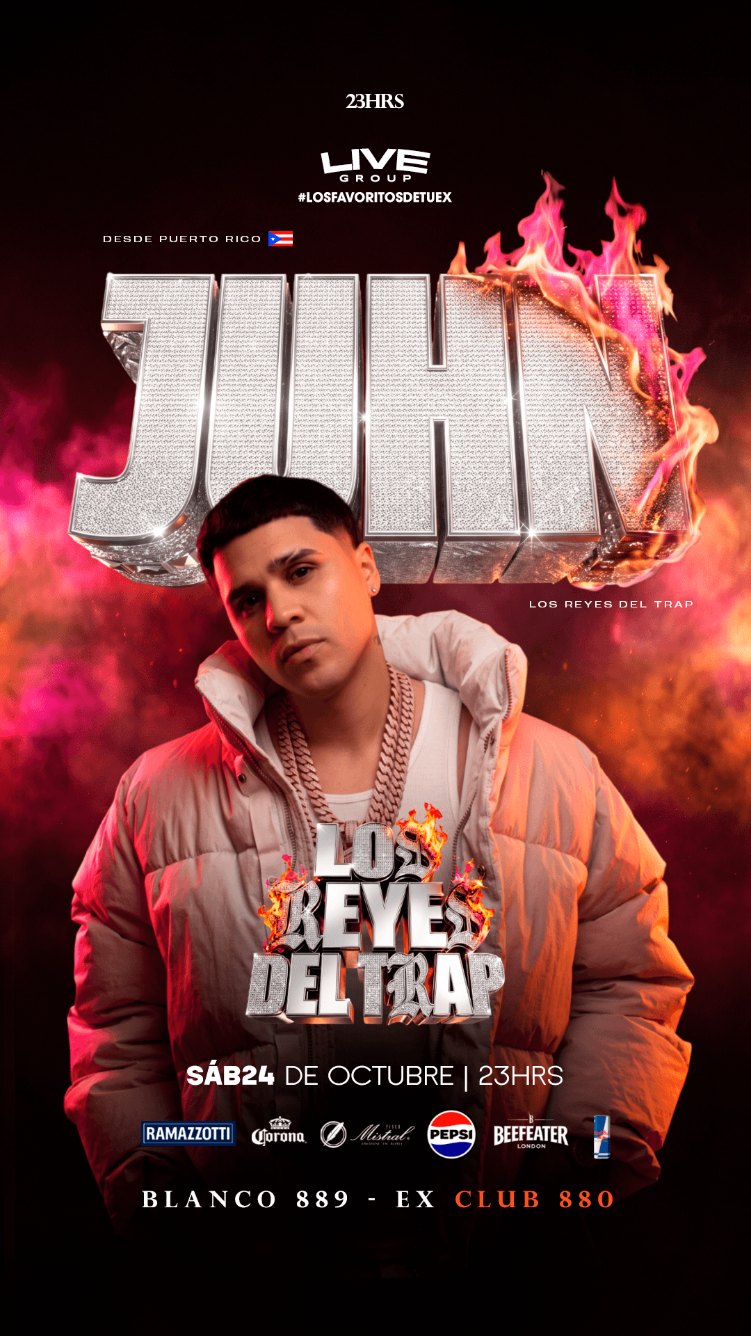 JUHN ALL STAR EN VALPARAÍSO 🇵🇷 EX CLUB 880  image