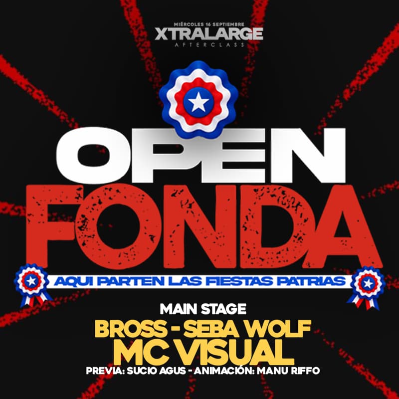 XTRA LARGE - OPEN FONDA 🇨🇱 image