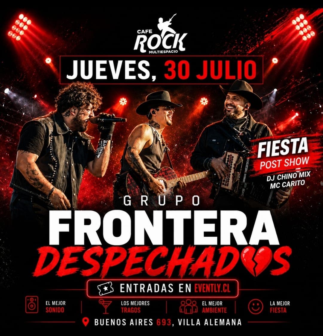 Jueves Fiesta Despechadas Tributo Grupo Frontera image