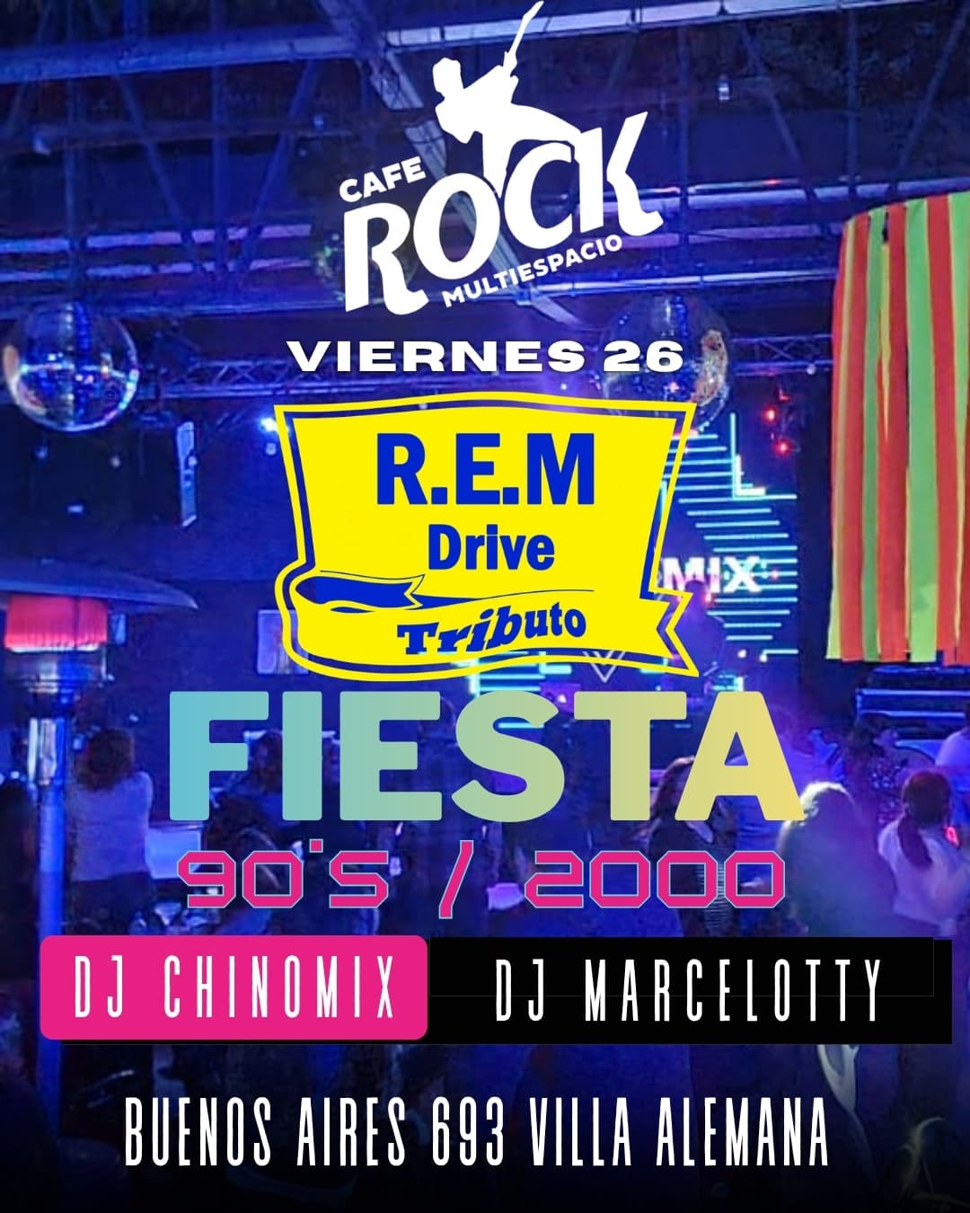 Viernes Fiesta 90/2000 Tributo a R.E.M image