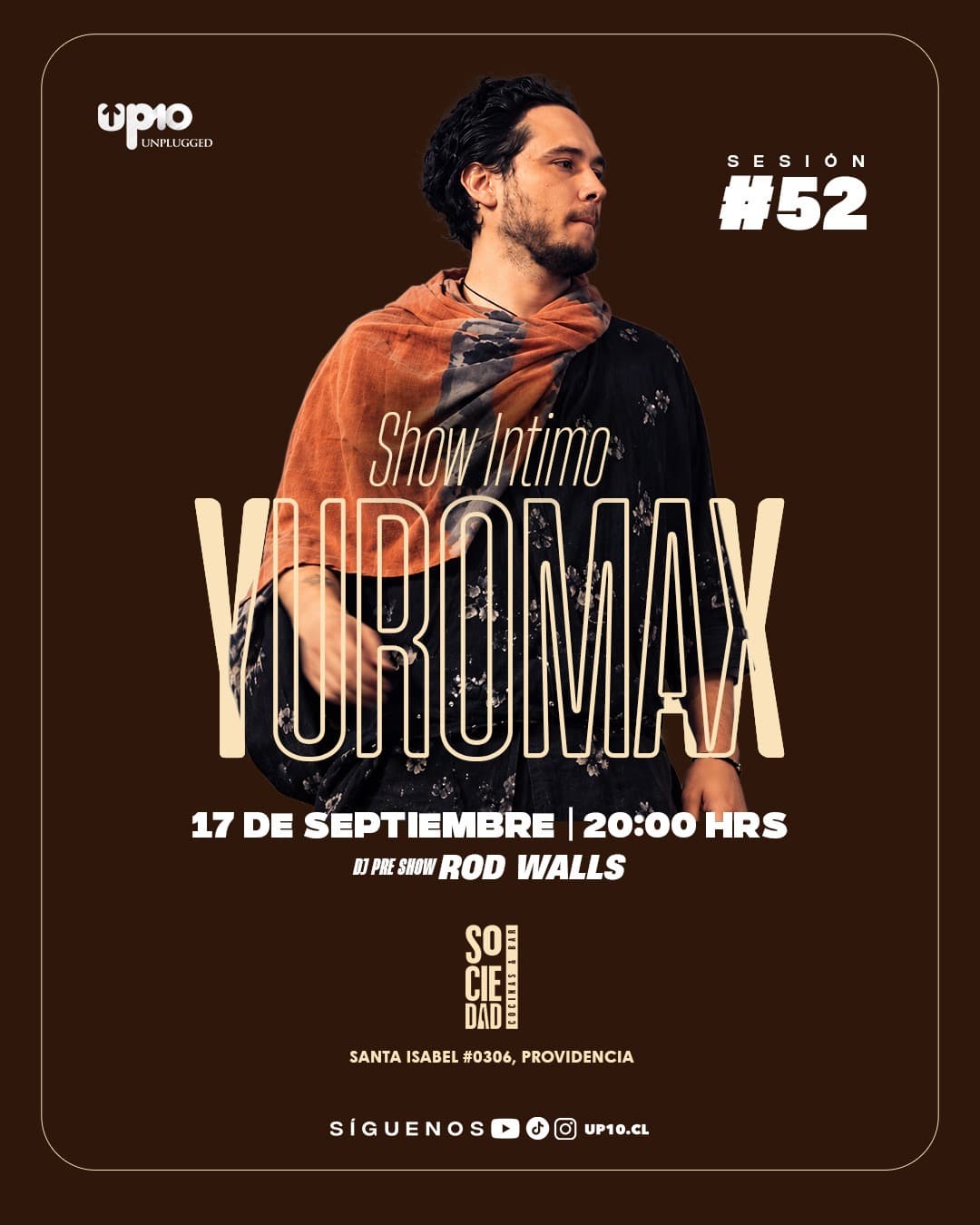 YUROMAX | UP10 UNPLUGGED | BAR SOCIEDAD image