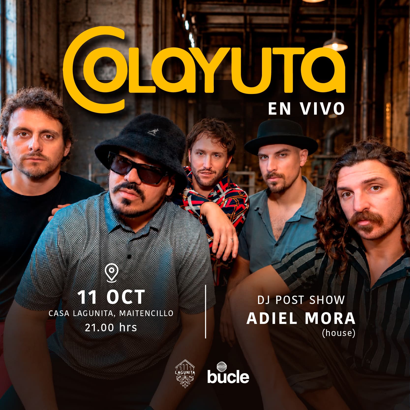 Colayuta en Casa Lagunita / Fiesta post Show: Adiel Mora image