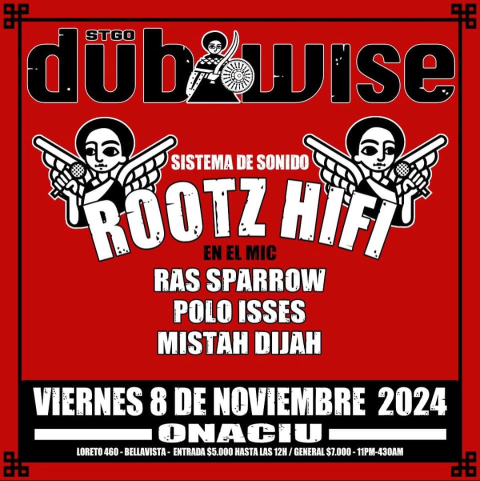 SANTIAGO DUBWISE // ROOTZ HI FI LIVE // CLUB ONACIU / VIE 8 NOV image}