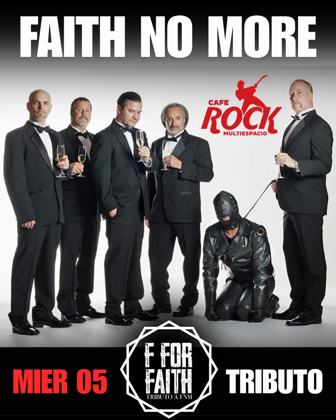 Miércoles 05 Rock A La Vena TRIBUTAZO A FAITH NO MORE image