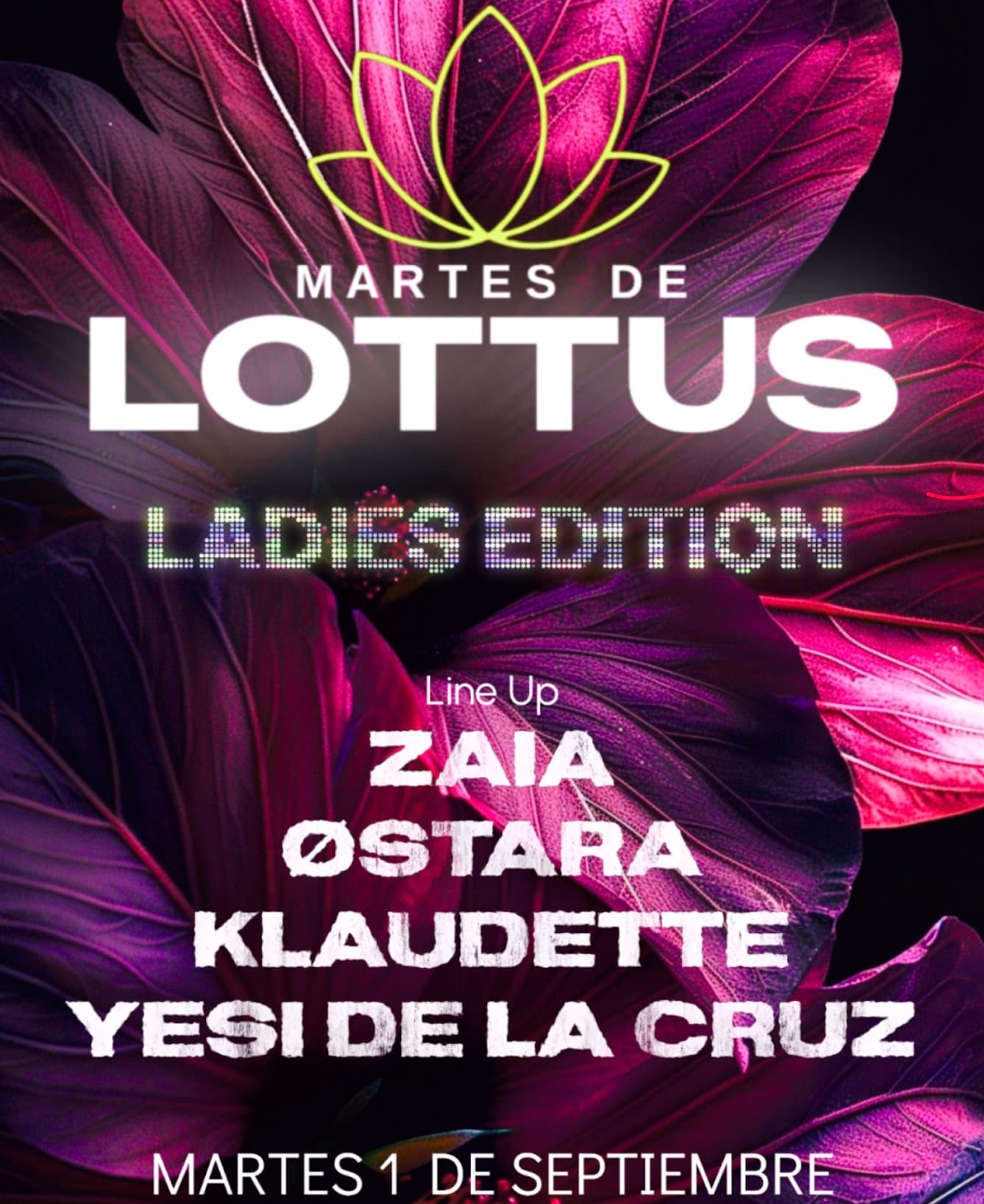Martes de Lottus 1 de Septiembre California Cantina image
