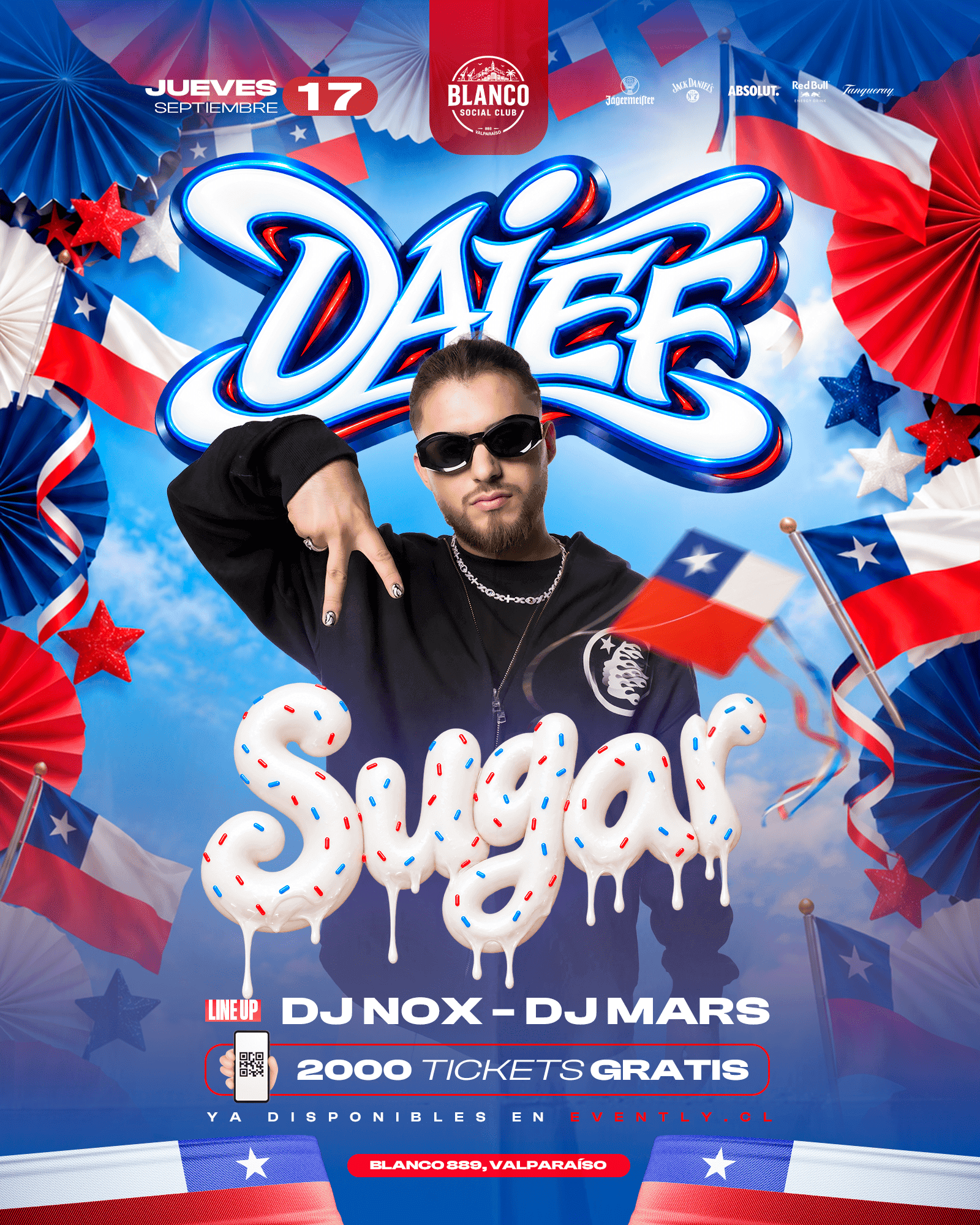 SUGAR con DAIEF en Vivo — Blanco Social Club image