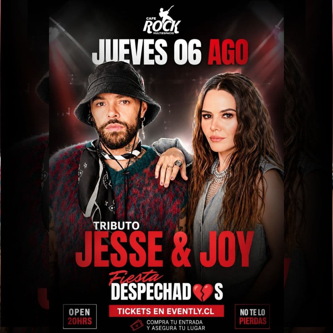 Jueves 6 Fiesta Despechadas Tributo Jesse Joy image