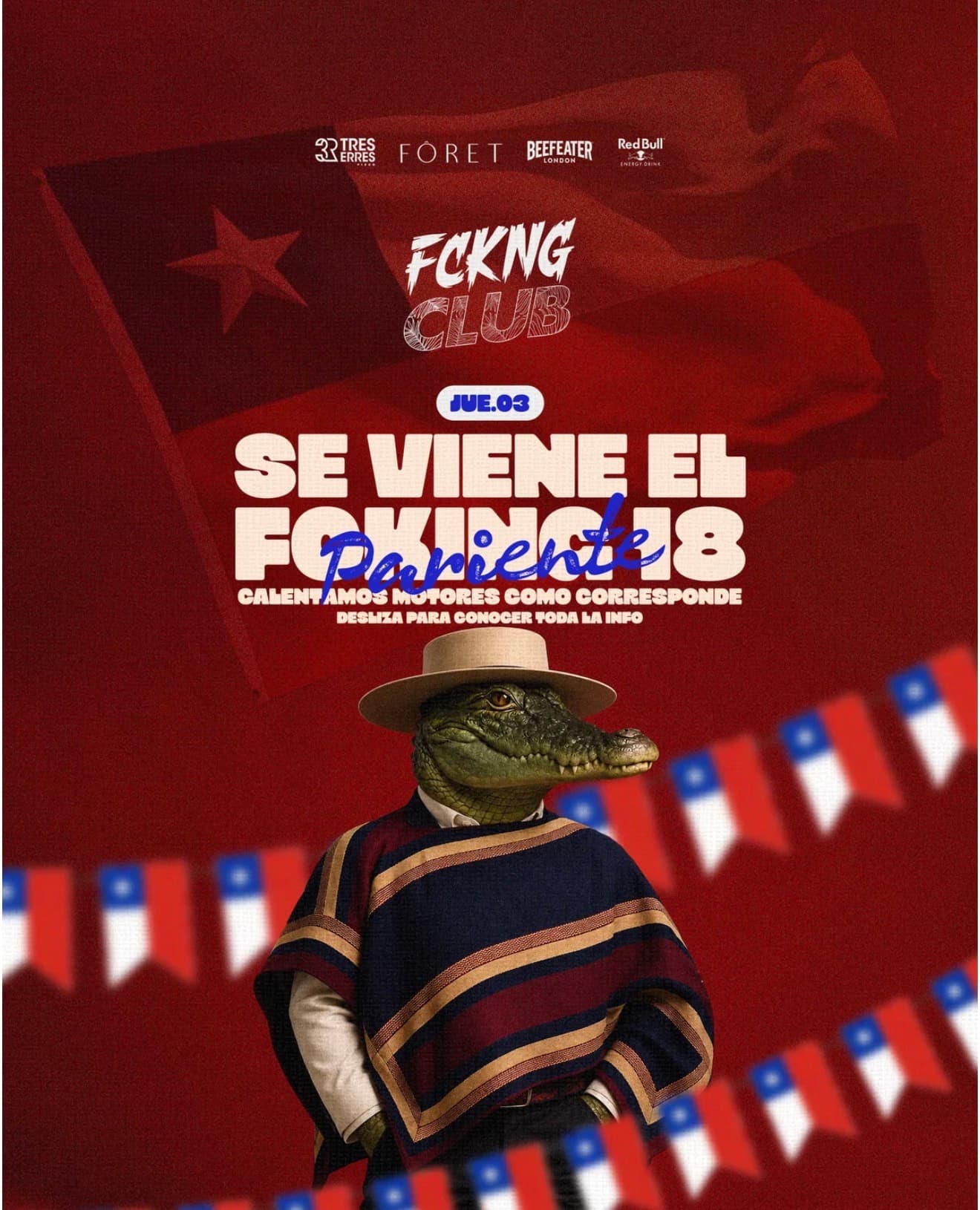 Empezó septiembre 🇨🇱  / Focking club 🌳  image