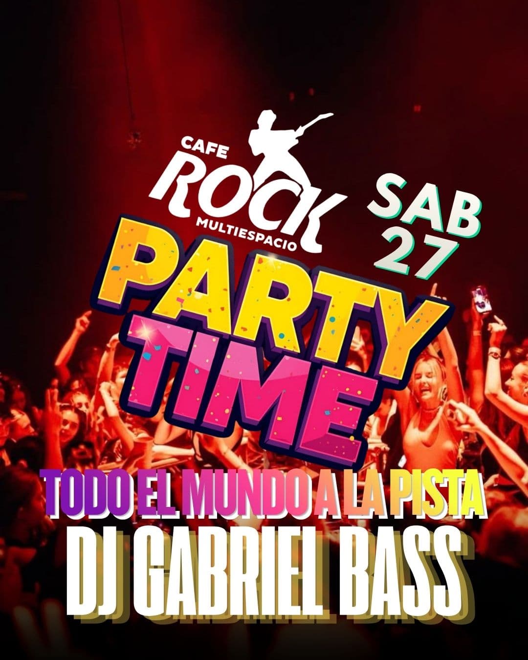Sábado 27 Party Time Es hora de bailar  image