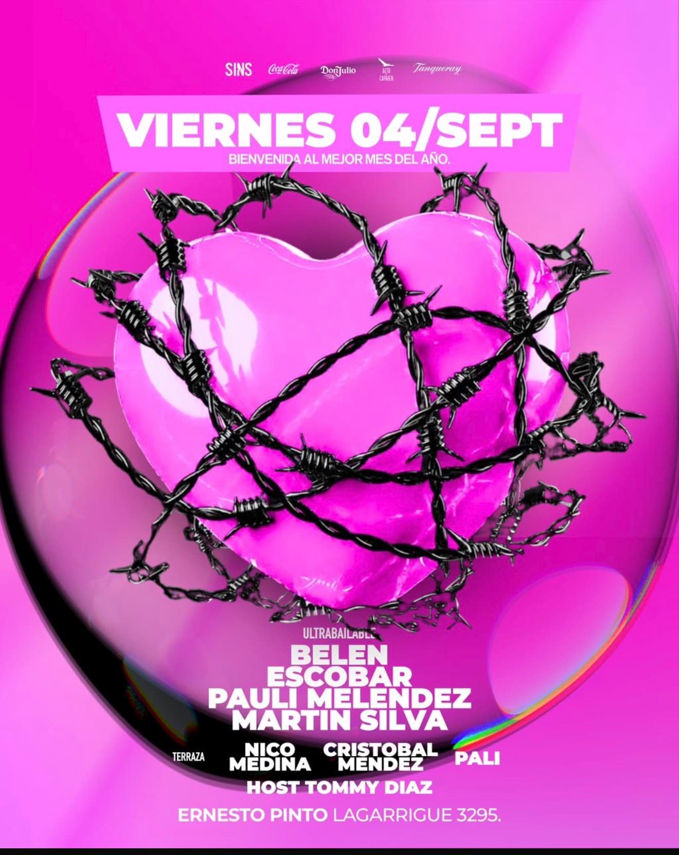 SINS! VIERNES 4 DE SEPTIEMBRE! image
