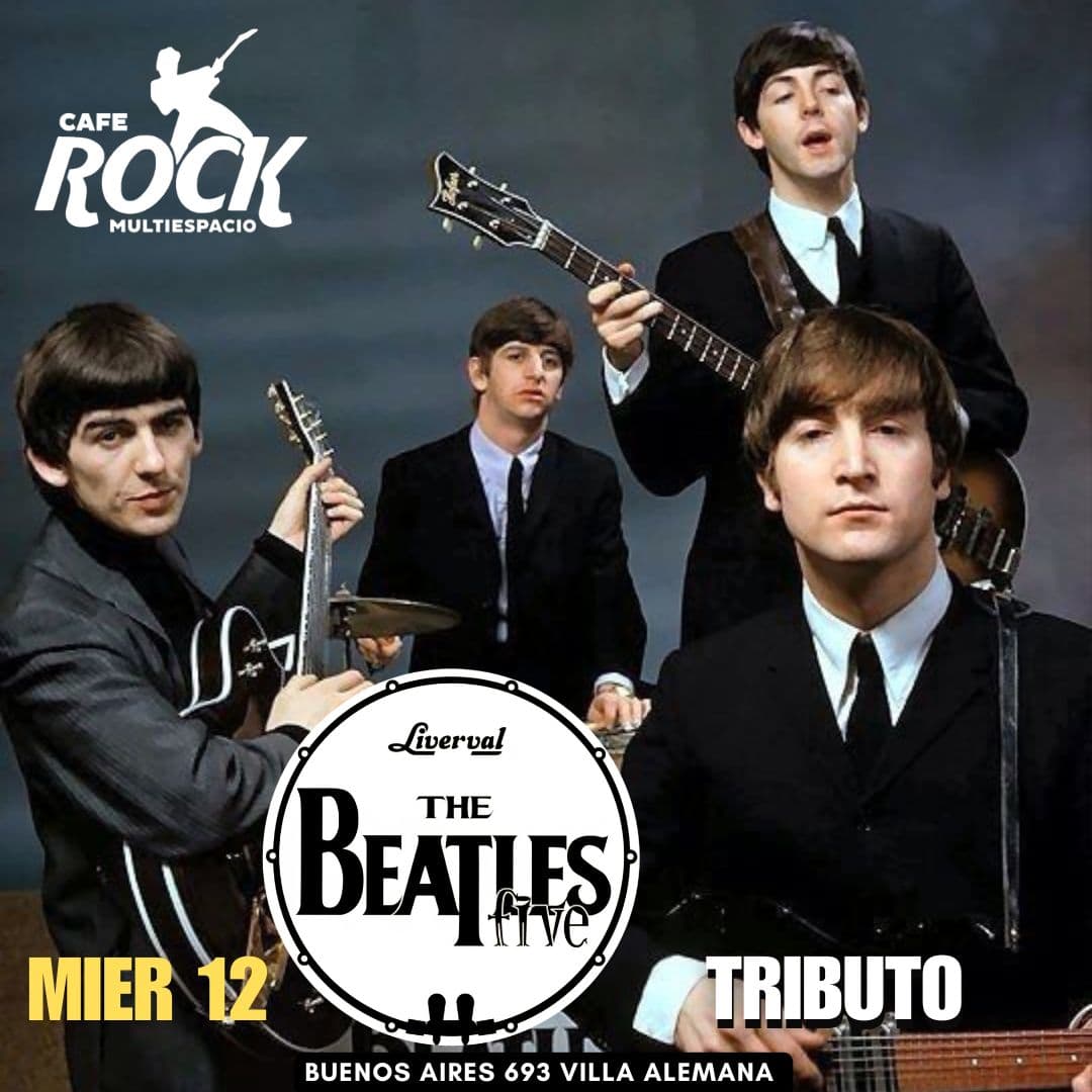 Miércoles 12 TRIBUTAZO A THE BEATLES  image