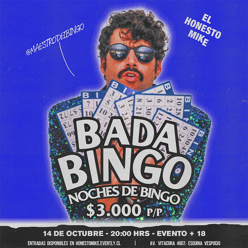 Bada Bingo: Bingo Night en El Honesto Mike  image
