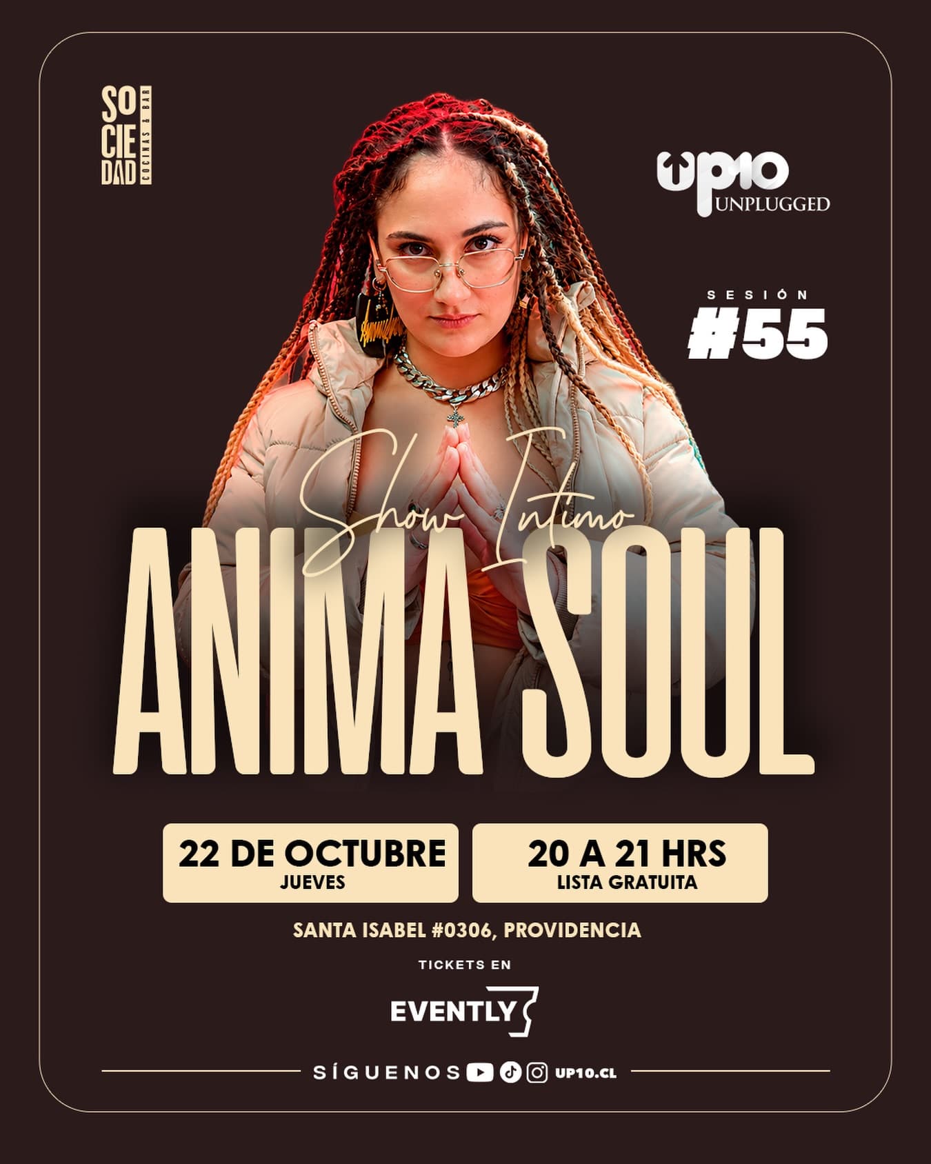ANIMASOUL | UP10 UNPLUGGED | BAR SOCIEDAD image