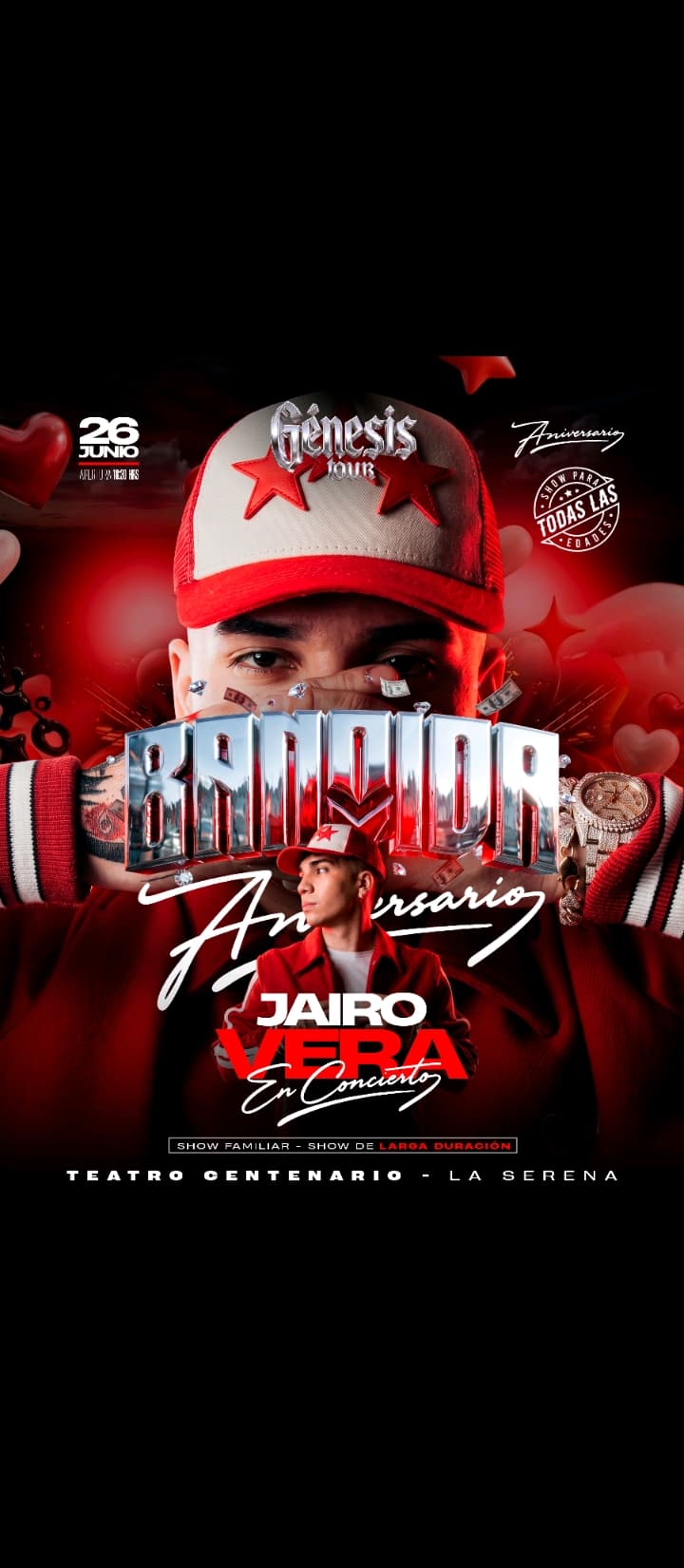 JAIRO VERA EN CONCIERTO LA SERENA⭐ TEATRO CENTENERIO