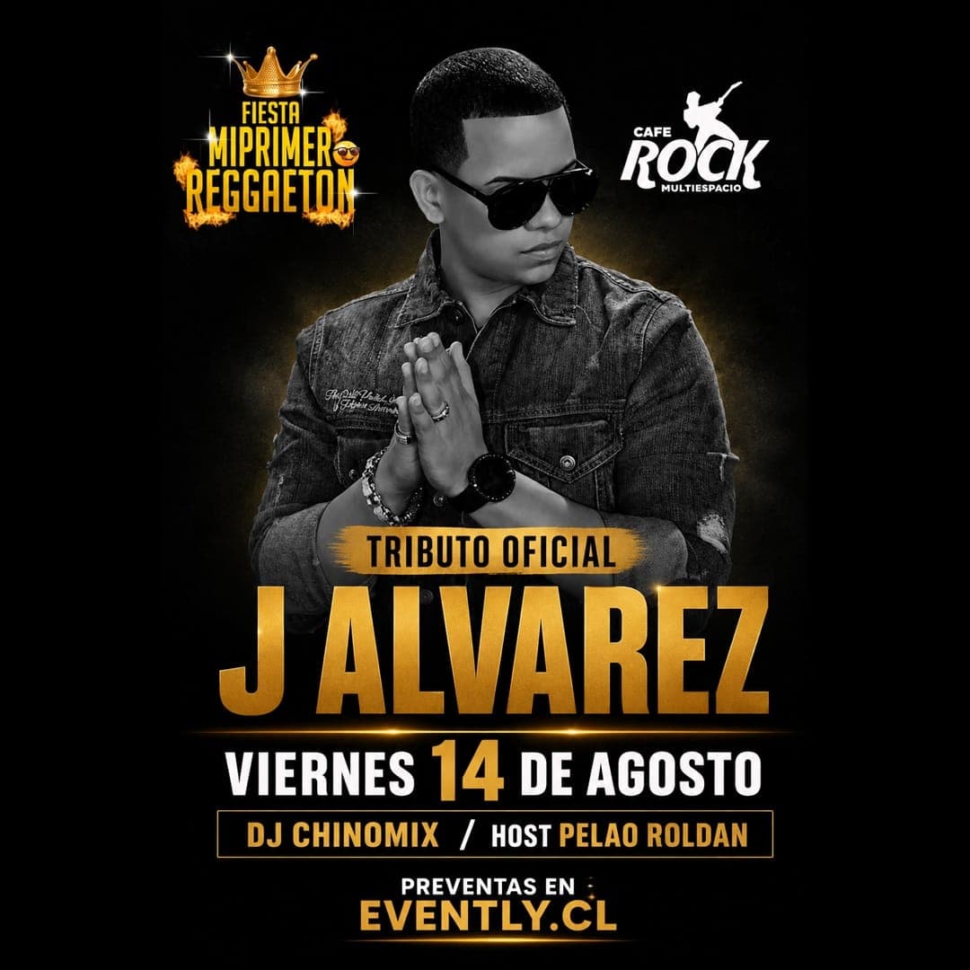 Viernes 14 fiesta mi primer reggaeton tributo a J Alvarez  image