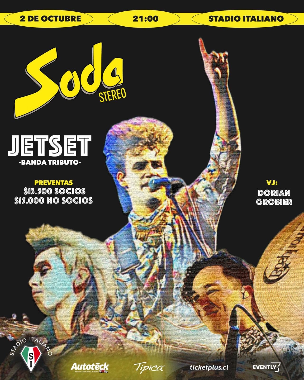 Jet Set Fiesta tributo a Soda Stadio Italiano image