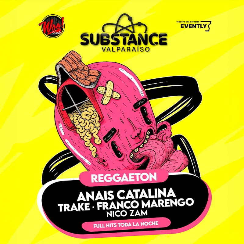 Substance Valparaíso 🧪 Full perreo - Dj Trake - Marengo - AnaisCatalina - NicoZam image