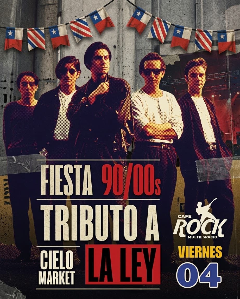 Viernes 4 Tributo A La Ley + Fiesta 90/2000 image