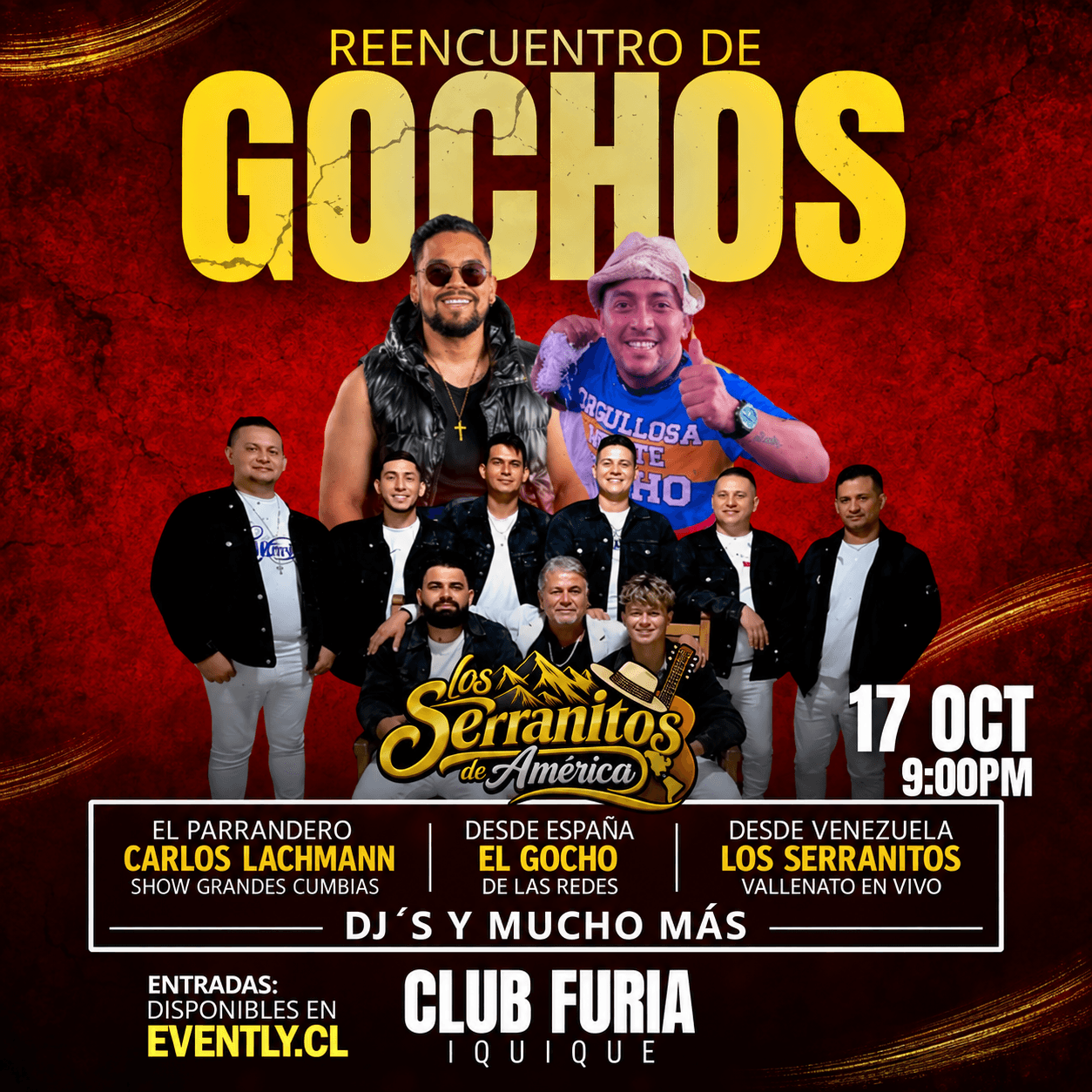 GOCHOS CON LOS SERRANITOS DE AMÉRICA SE REENCUENTRAN POR PRIMERA VEZ EN IQUIQUE image