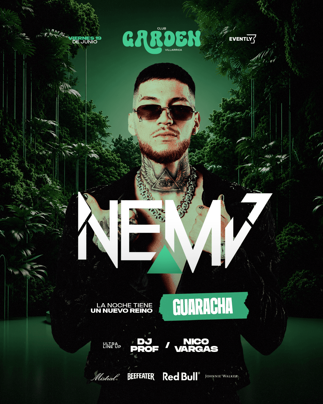 NEMJ EN VIVO - CLUB GARDEN 19 DE JUNIO image