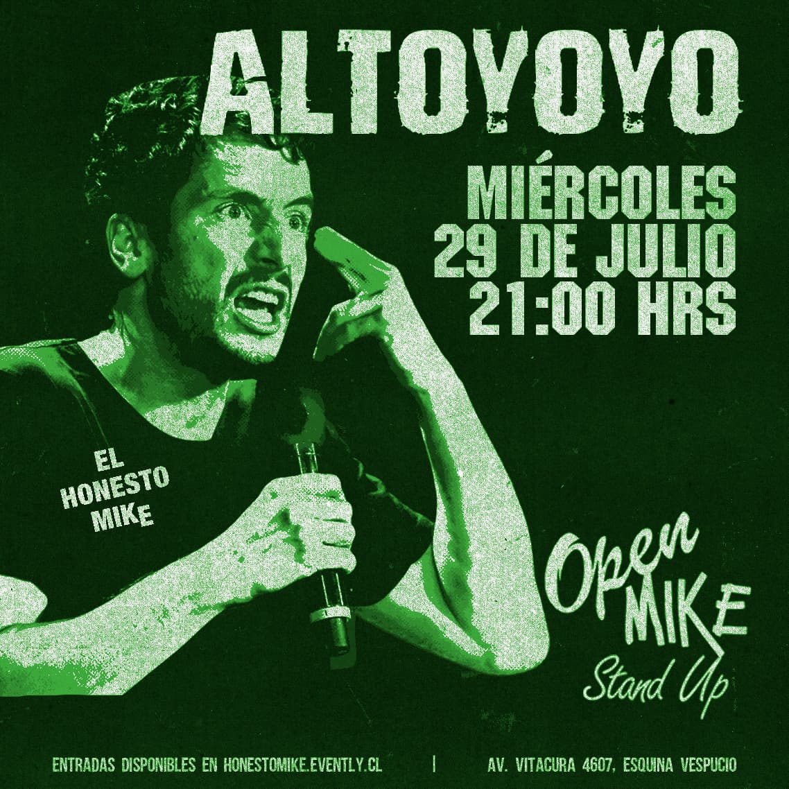 Open Mike: Altoyoyo en El Honesto Mike Vitacura image