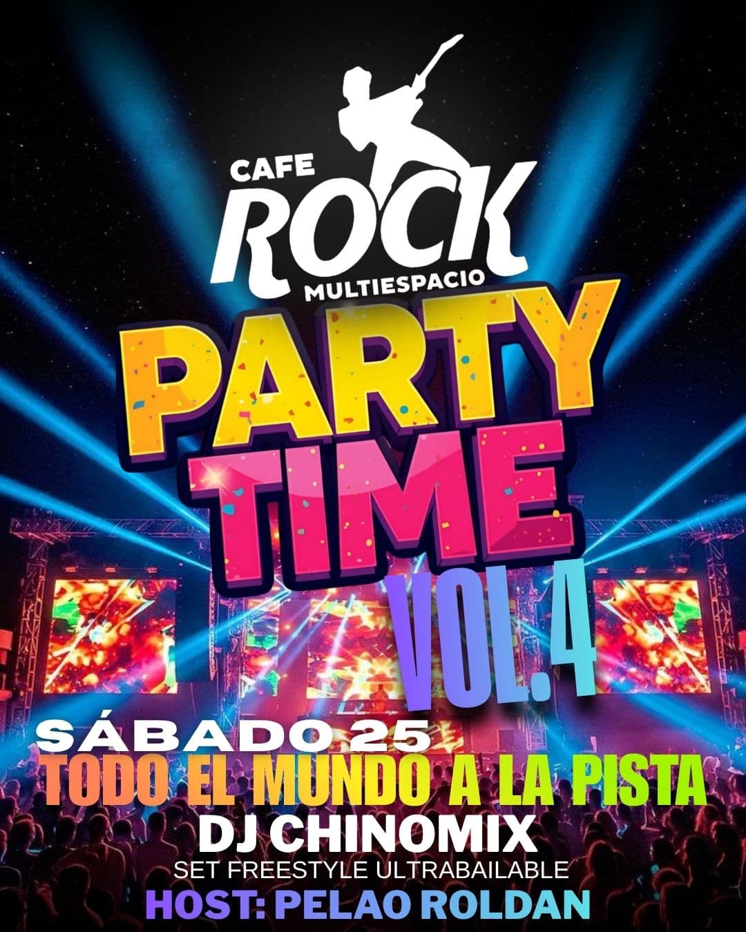 SABADO 25 Party Time Todo El Mundo A La Pista image