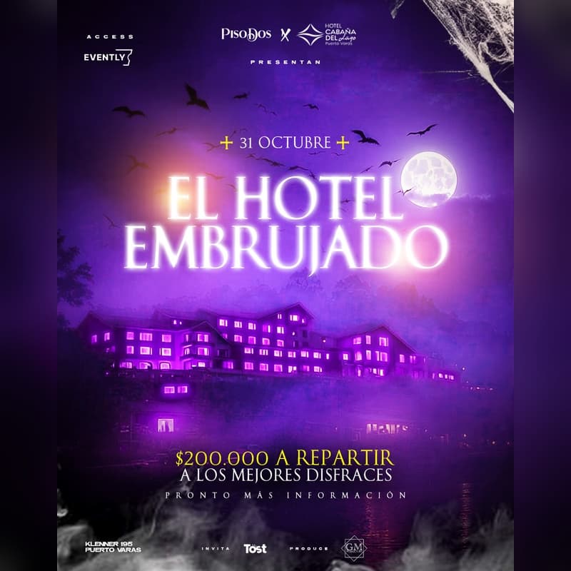 PISO DOS PRESENTA HALLOWEEN HOTEL EMBRUJADO image