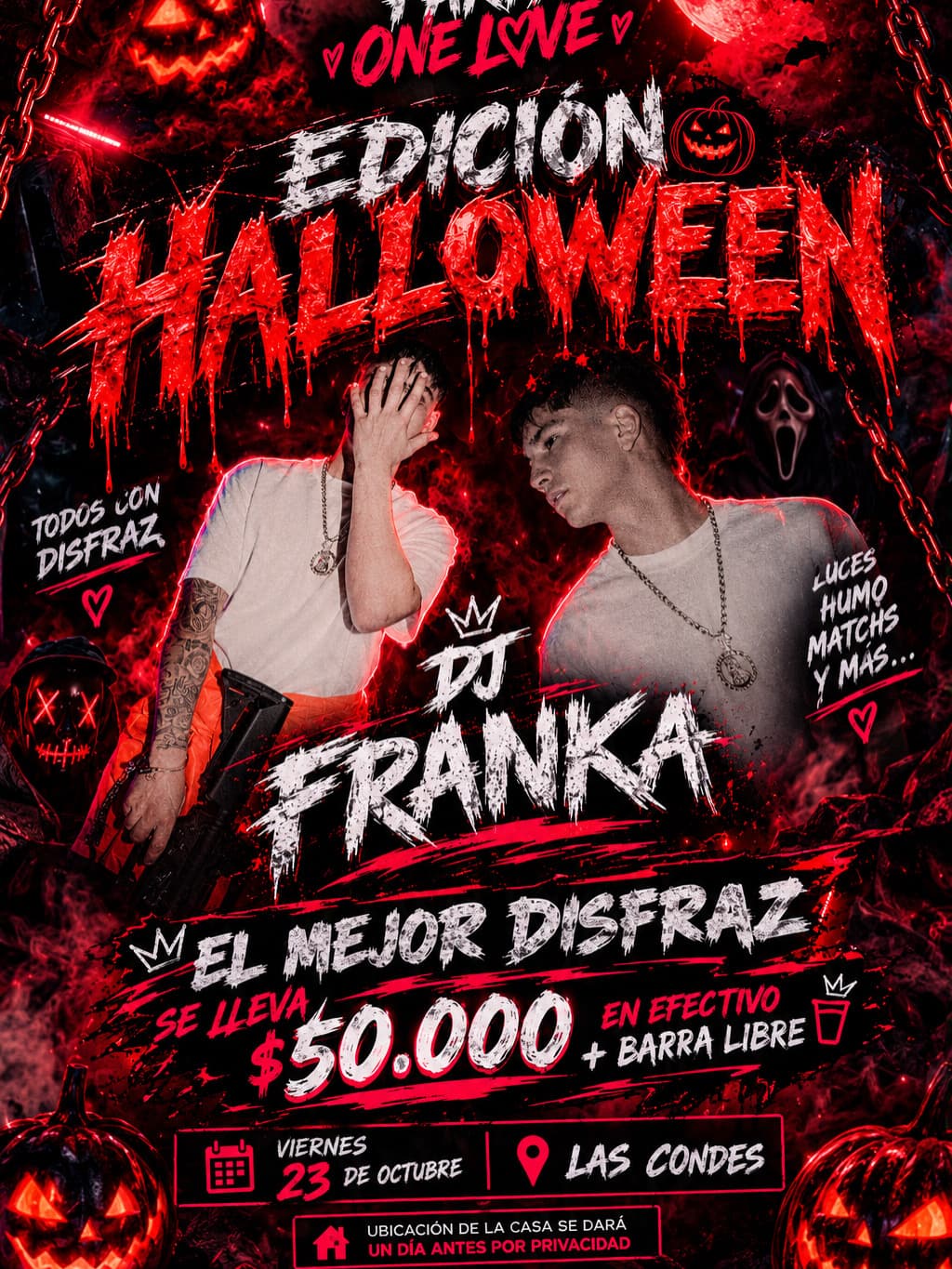Party one love Halloween  image