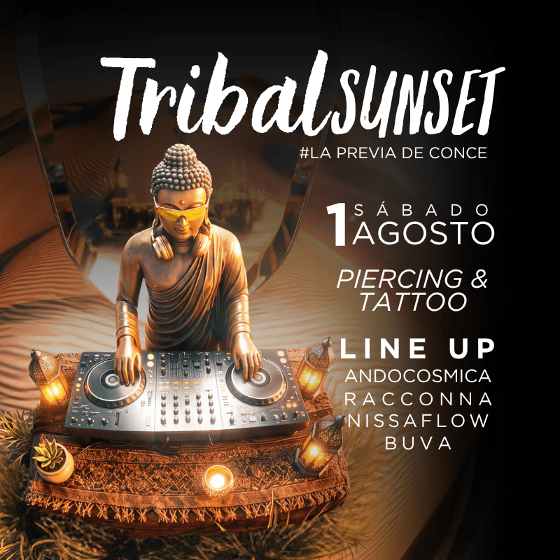 Tribal Sunset 🔥 , La previa de Conce 🎧✨ image
