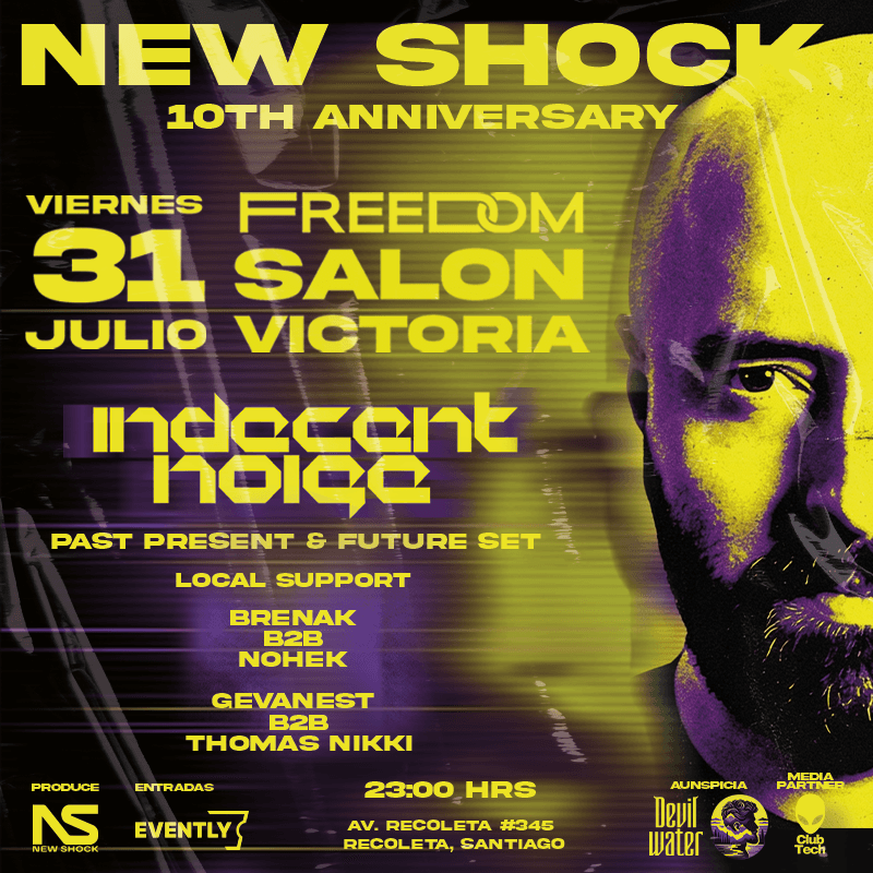 Indecent Noise x New Shock 10Th Anniversary image