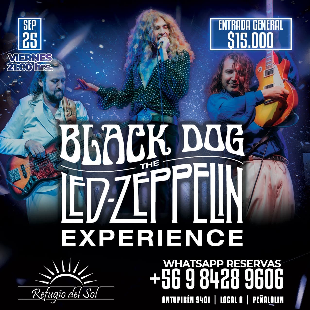 Black Dog: “The Led Zeppelin Experience” en Refugio del Sol image