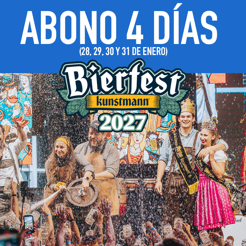 ABONO 4 DIAS - BIERFEST 2027