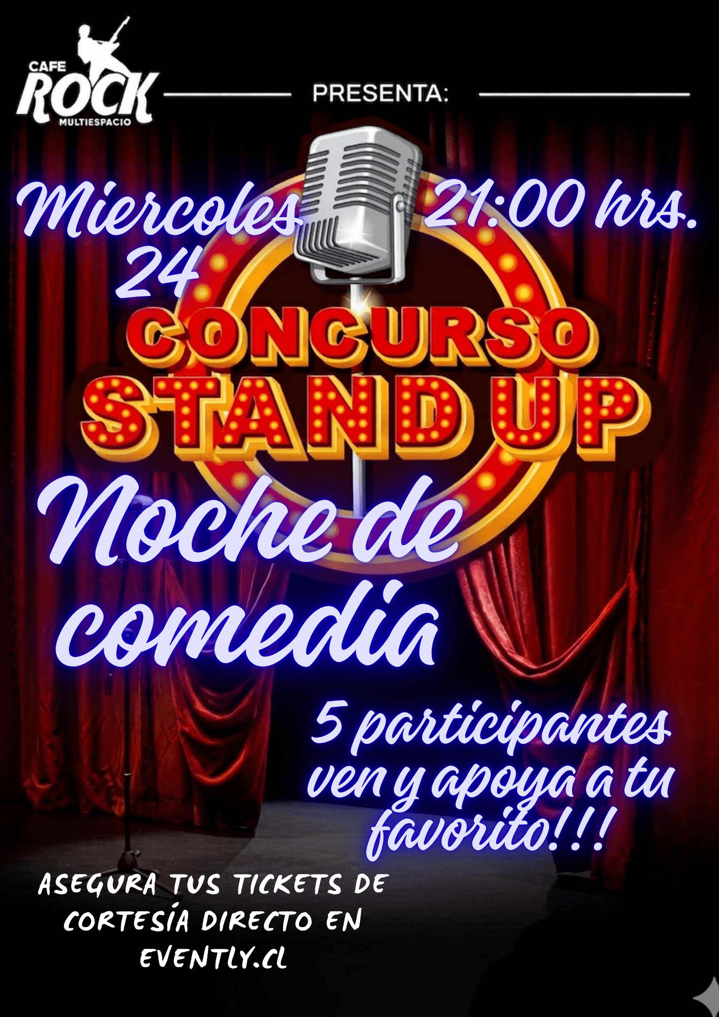 Miércoles 24 Repechaje Concurso De Stand Up  image